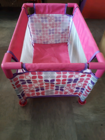 graco doll travel cot
